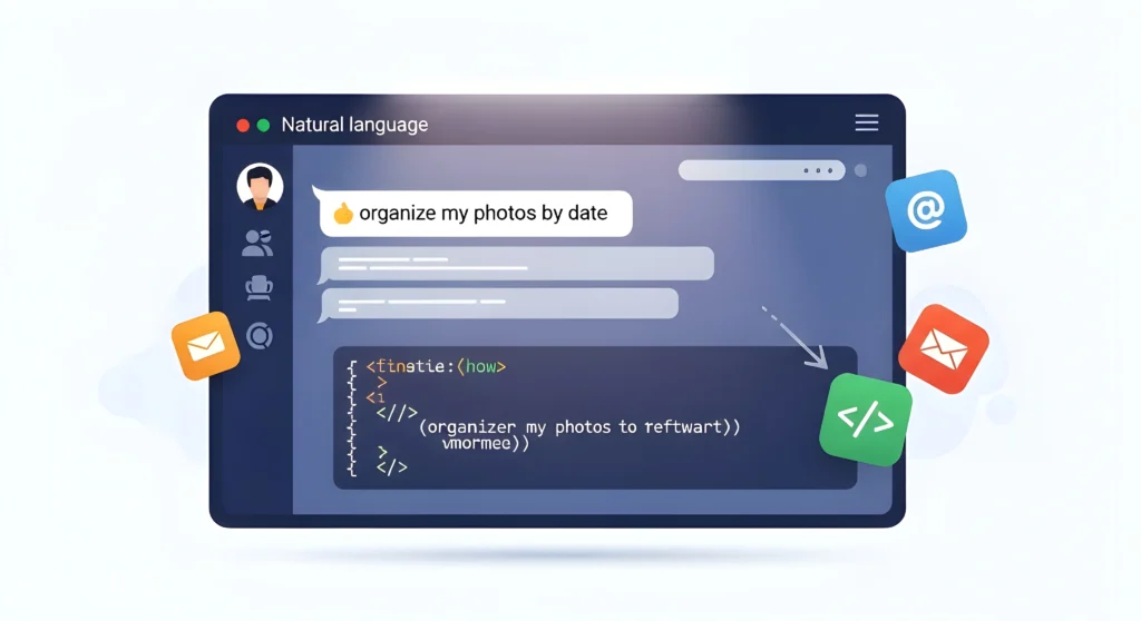 ChatGPT came generating full scripts from natural language.